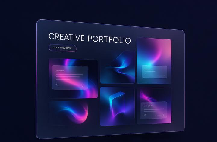 Creative template preview